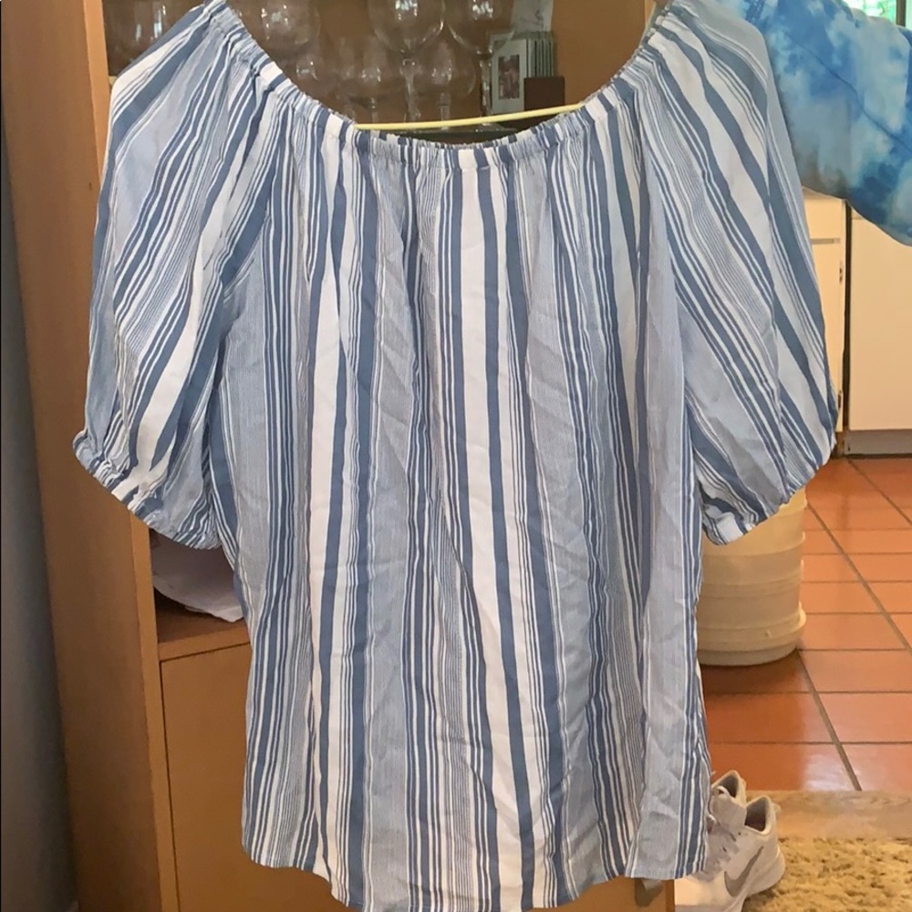 Off the shoulder top